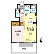 アムール林 A棟の間取り画像