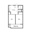 Bespoke Apartments Kawaguchiの間取り画像