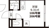 カーサミモザの間取り画像