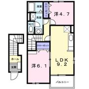 ラフレシール・友Aの間取り画像