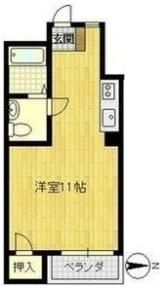 エバーグリーン新大阪の間取り画像