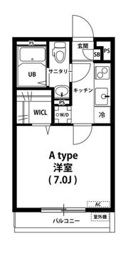 リブリ・穂高の間取り画像