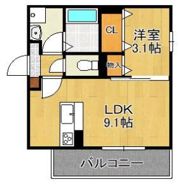 グランメゾン城野の間取り画像