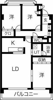 ガーデンコート元八事の間取り画像