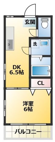 パークサイド大師の間取り画像