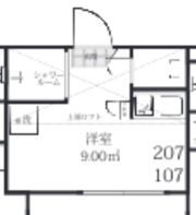 ロンジェスマン三宿の間取り画像
