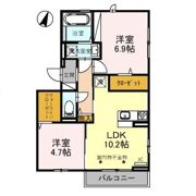 ラ・ビュー7の間取り画像