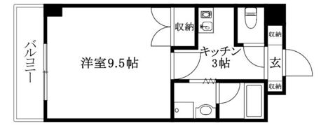 ロイヤルアットハイツの間取り画像