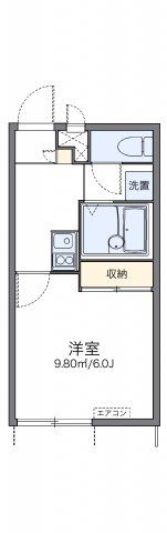 レオパレス大文字の間取り画像