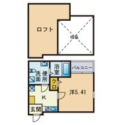 アウグーリ室見の間取り画像