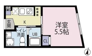 EXIA府中の間取り画像
