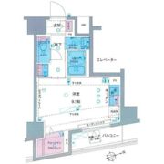 GENOVIA駒込駅 green veilの間取り画像