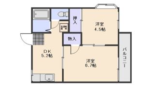 コーポすみれの間取り画像