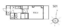 入谷さくらさくレジデンスの間取り画像