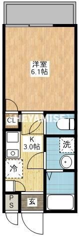 ヴィオラ東町Ⅰの間取り画像