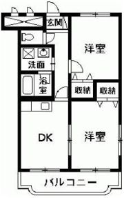 ベルサージュ21の間取り画像