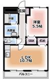 コンフォール中道の間取り画像