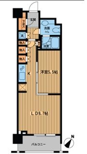 プライムアーバン日本橋横山町の間取り画像