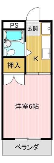 ハイツ幸（ゆき）の間取り画像