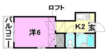 ピスカートル・Kの間取り画像