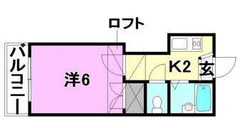 ピスカートル・Kの間取り画像