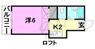 ピスカートル・Kの間取り画像