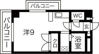 サクセス川原の間取り画像