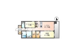 ALiSS堺町の間取り画像