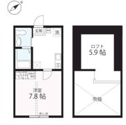 ハーミットクラブハウスmix三ツ沢下町Ⅱ(仮)の間取り画像