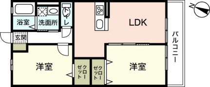 レジデンス白井Ⅱの間取り画像