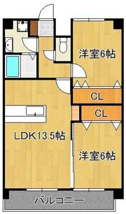 アクシオ足立の間取り画像