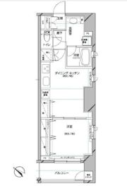 デュオ・スカーラ関内の間取り画像
