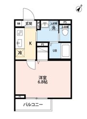 robot home 柳瀬川Ⅲ(ロボットホームヤナセガワスリー)の間取り画像