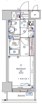 マーロ千住クレストタップの間取り画像