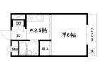 メゾン市川壱番館の間取り画像