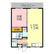 レックハウス ナガトウ C棟の間取り画像