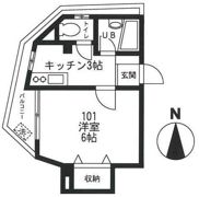 ラフィーネ学芸大学の間取り画像