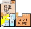 プランドール小幡の間取り画像
