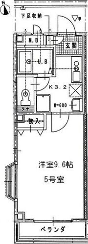 ザスクエア (THE SQUARE)の間取り画像