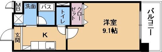 イストアールの間取り画像