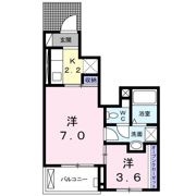 U’メゾンⅠの間取り画像