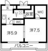 サンガーデン山科の間取り画像