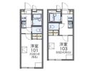 レオパレスエグランテ大岡の間取り画像