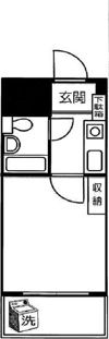 中葛西セントラルマンションの間取り画像