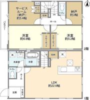 Kolet立川栄町#02の間取り画像