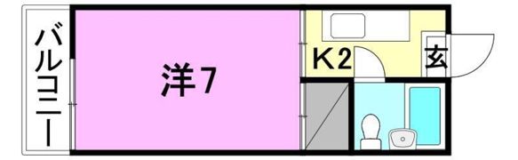 ラブレみゆきの間取り画像