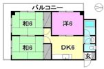 第94杉フラットの間取り画像