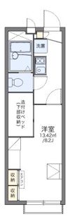レオパレスエスポワールさくらの間取り画像