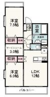 シレーネの間取り画像