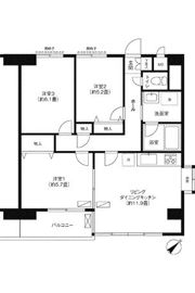 ベイ・イーストの間取り画像
